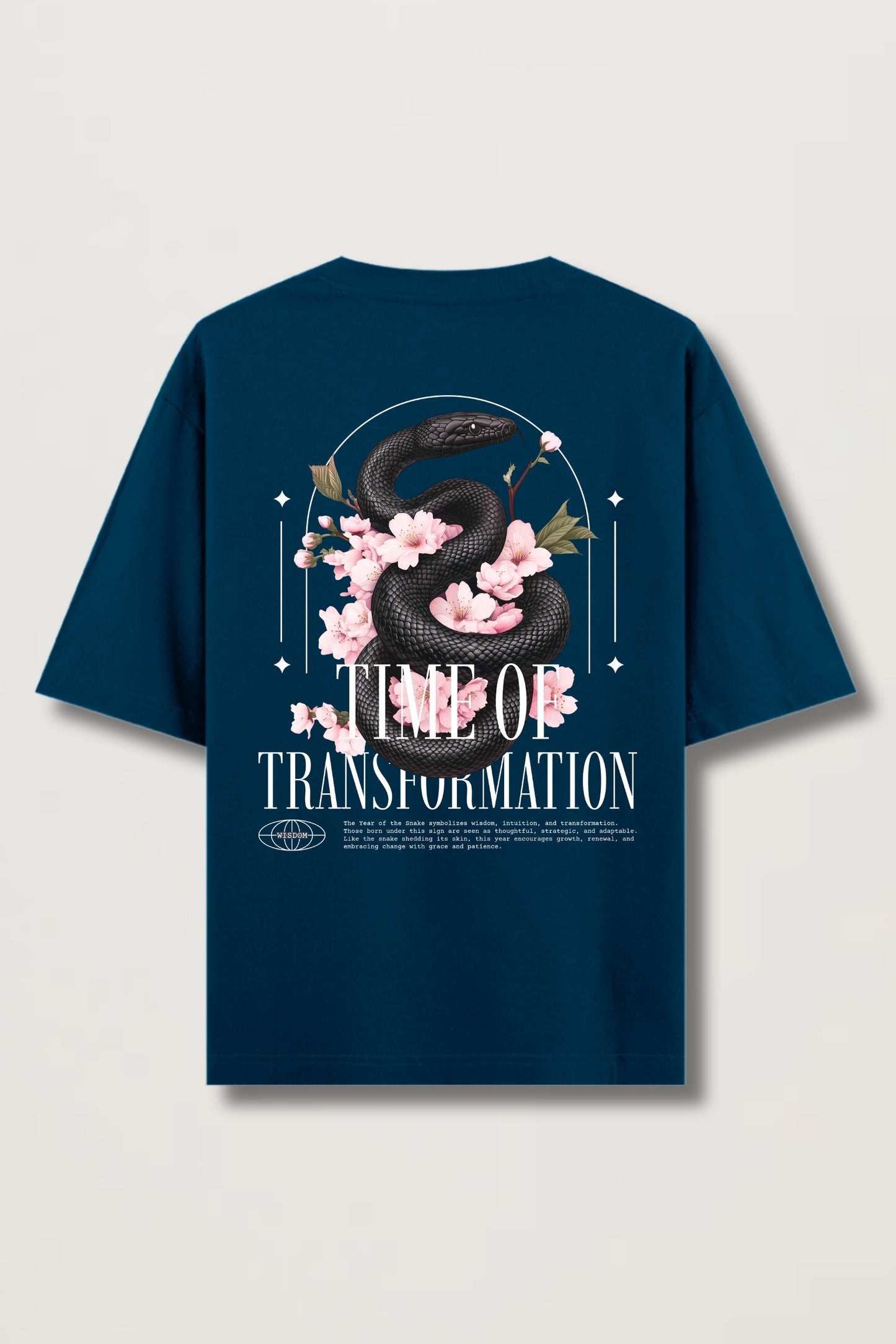 TIME OF TRANSFORMATION OVERSIZED T-SHIRT