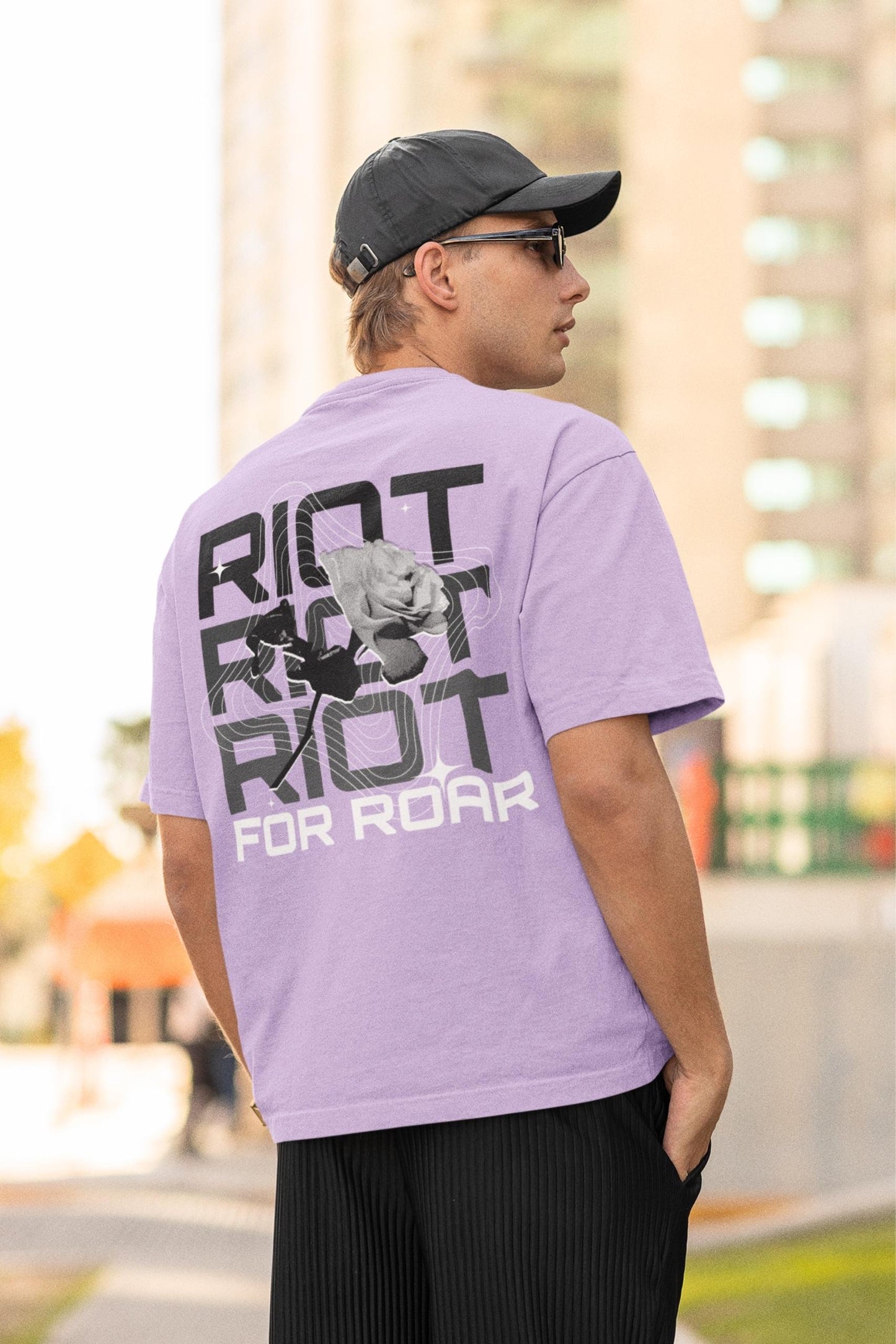 FEEL THE ROAR OVERSIZED T-SHIRT