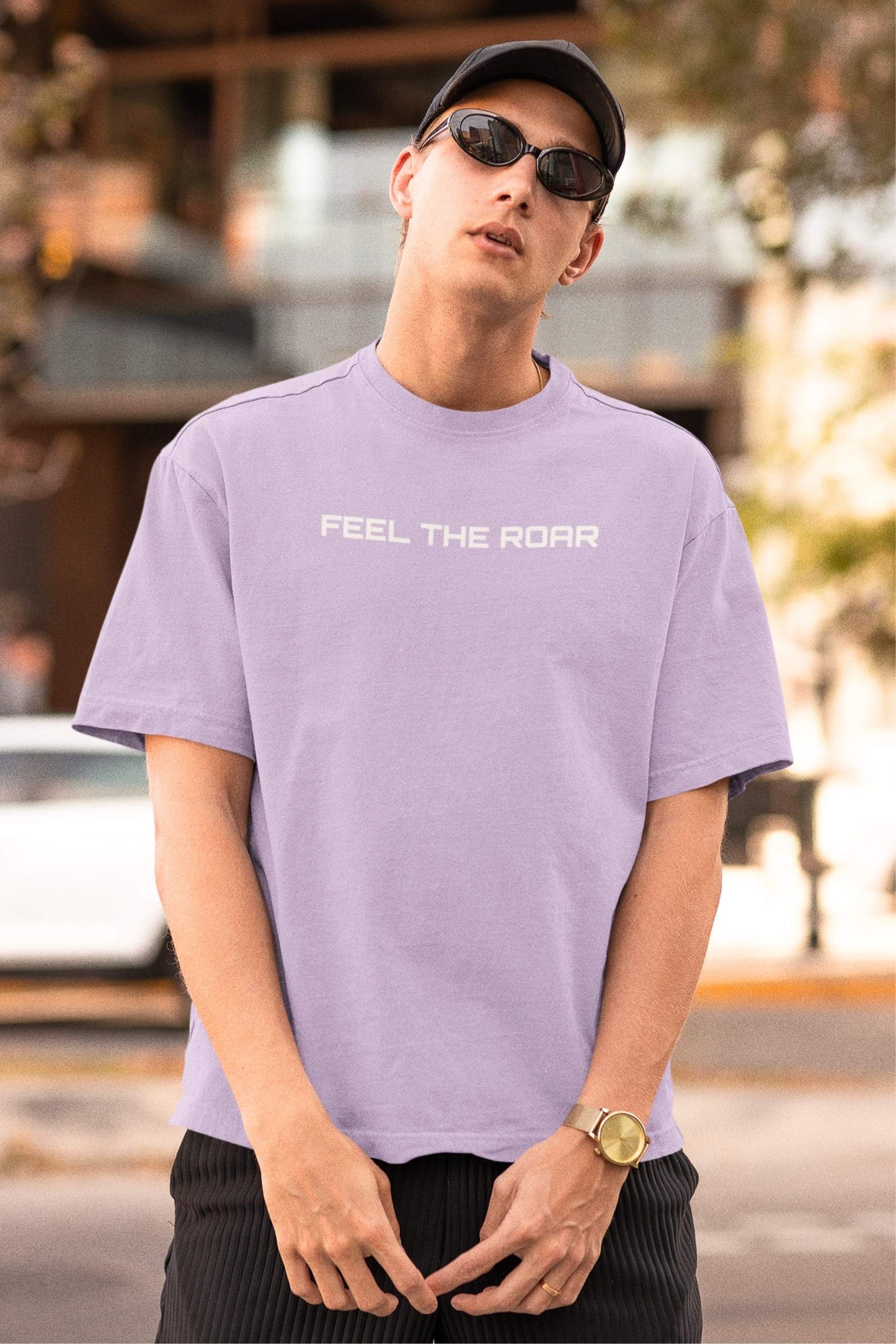 FEEL THE ROAR OVERSIZED T-SHIRT