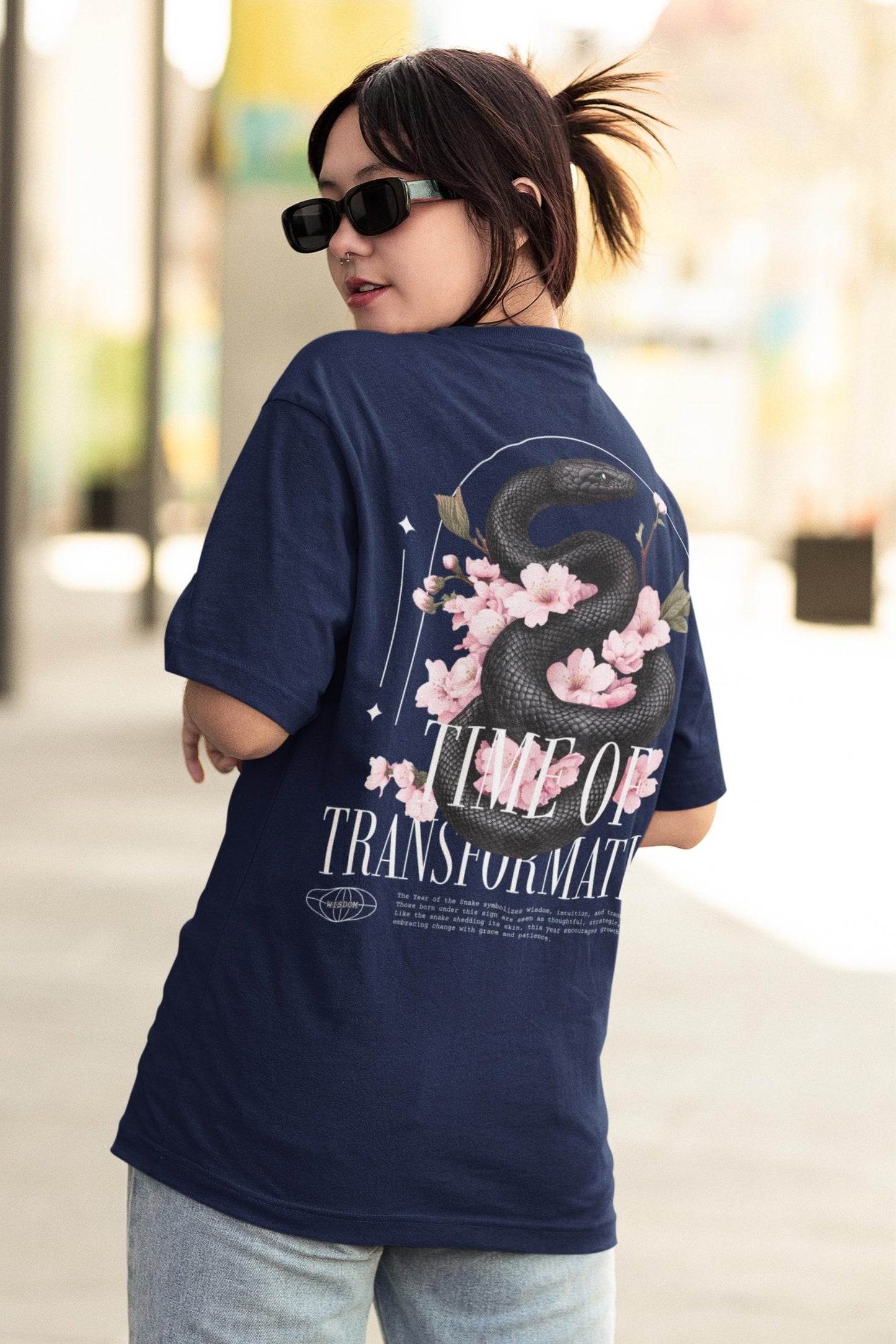 TIME OF TRANSFORMATION OVERSIZED T-SHIRT