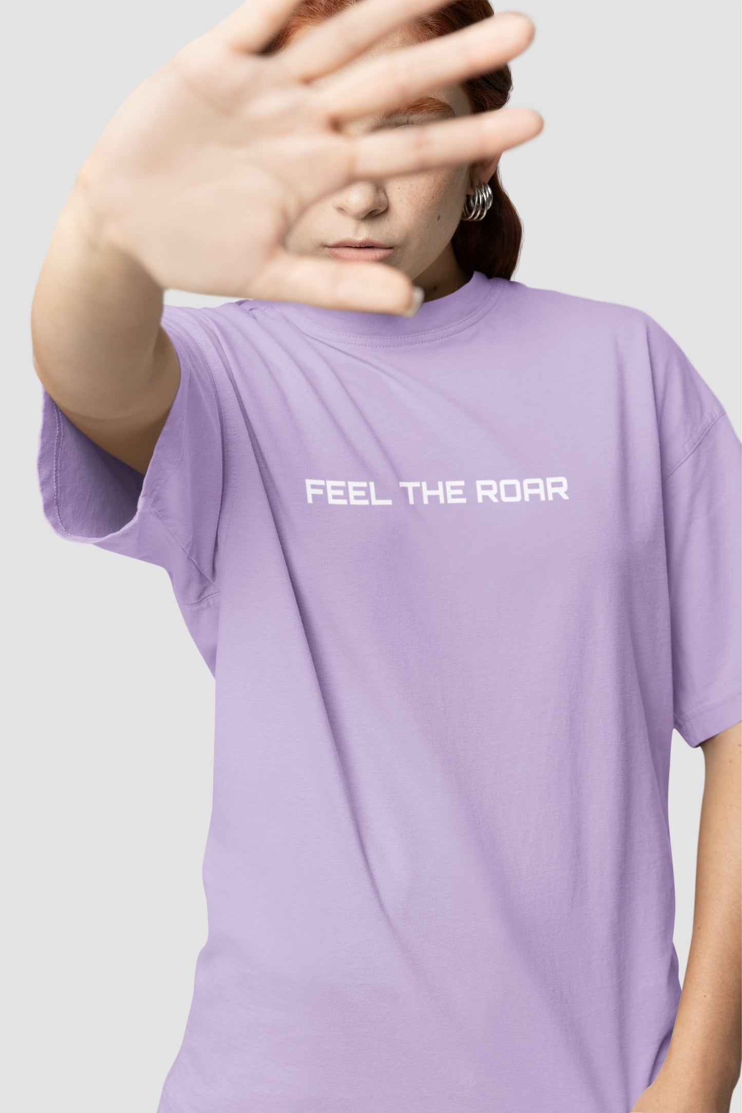 FEEL THE ROAR OVERSIZED T-SHIRT