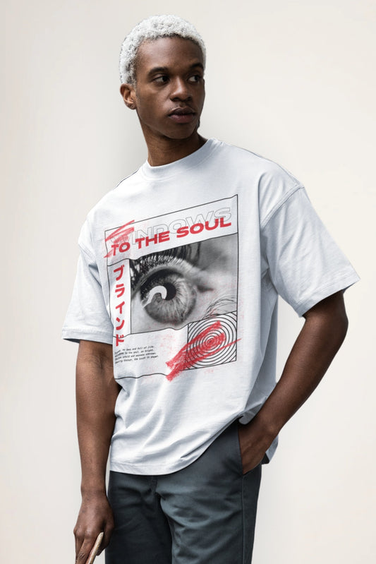 WINDOWS TO THE SOUL OVERSIZED T-SHIRT