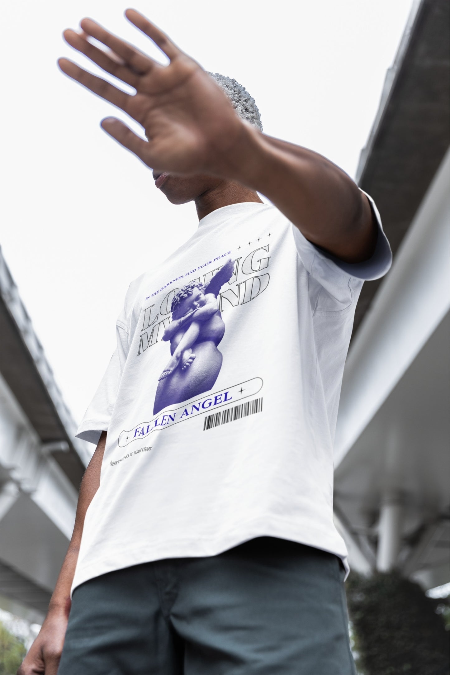 FALLEN ANGEL OVERSIZED T-SHIRT