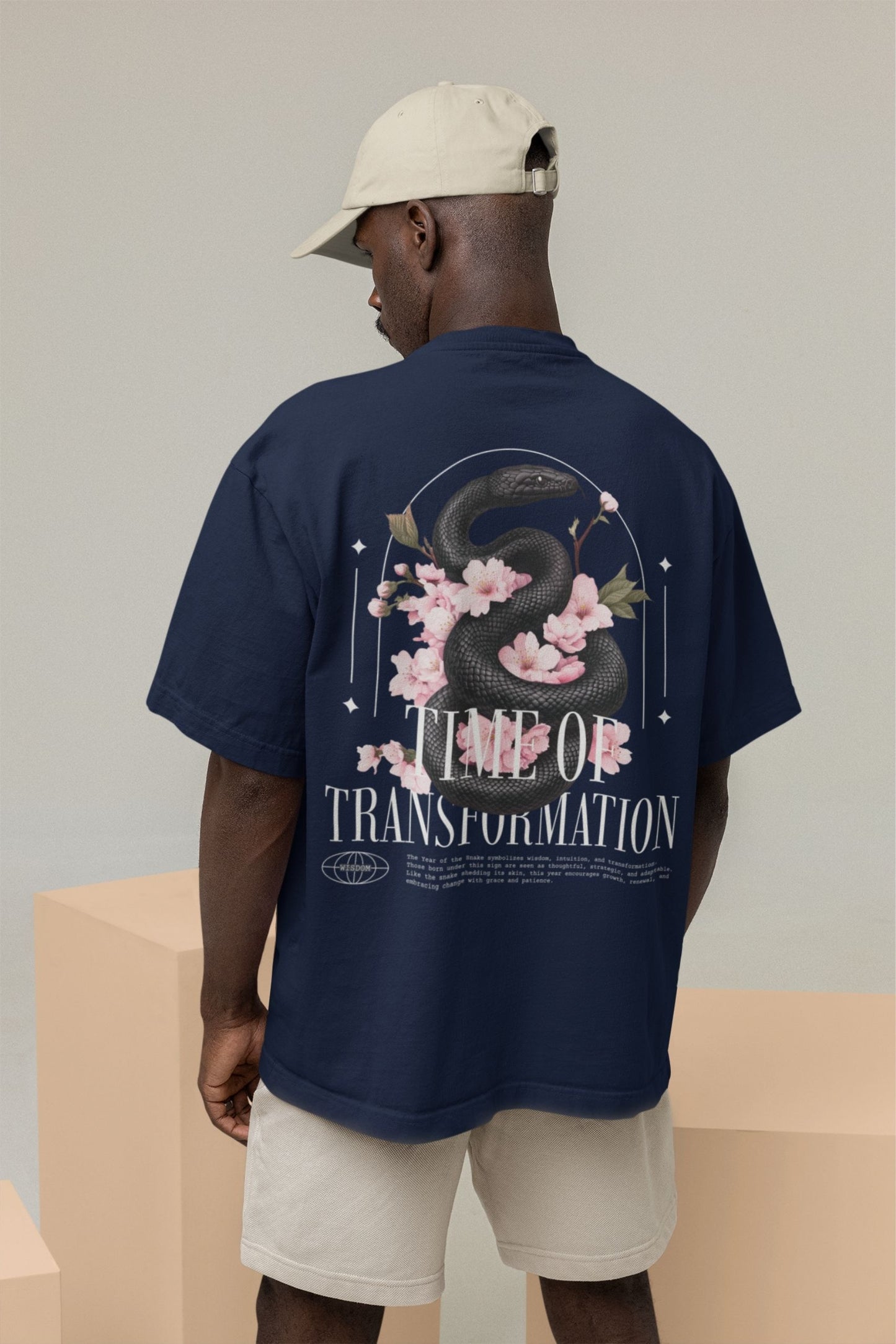 TIME OF TRANSFORMATION OVERSIZED T-SHIRT