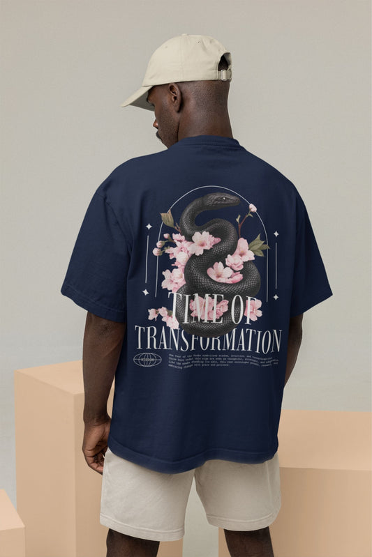 TIME OF TRANSFORMATION OVERSIZED T-SHIRT
