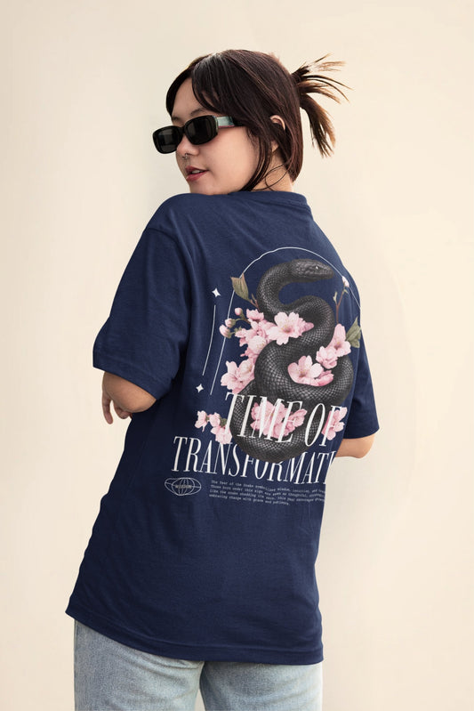 TIME OF TRANSFORMATION OVERSIZED T-SHIRT