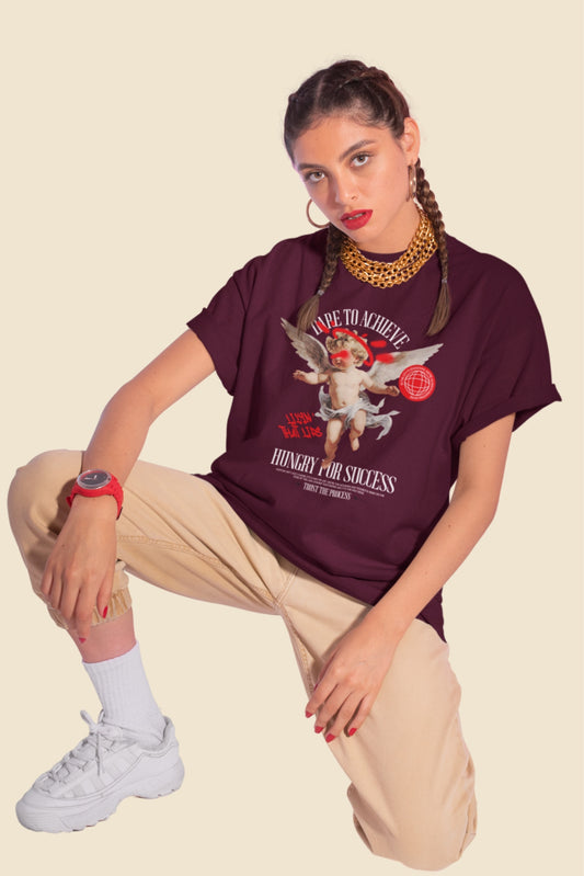 DARE TO ACHIEVE OVERSIZED T-SHIRT